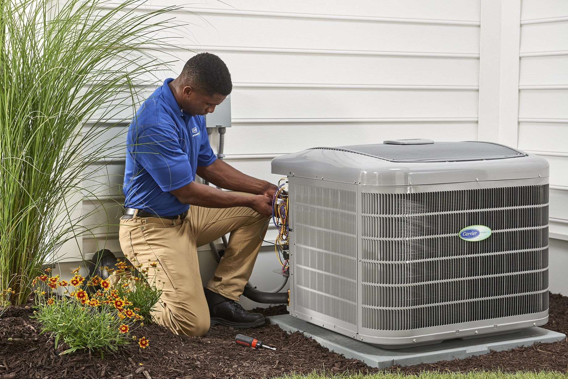 Picture of air conditioner service